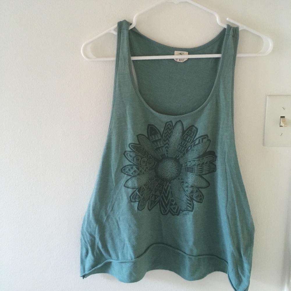 o'neill daisy muscle tank top